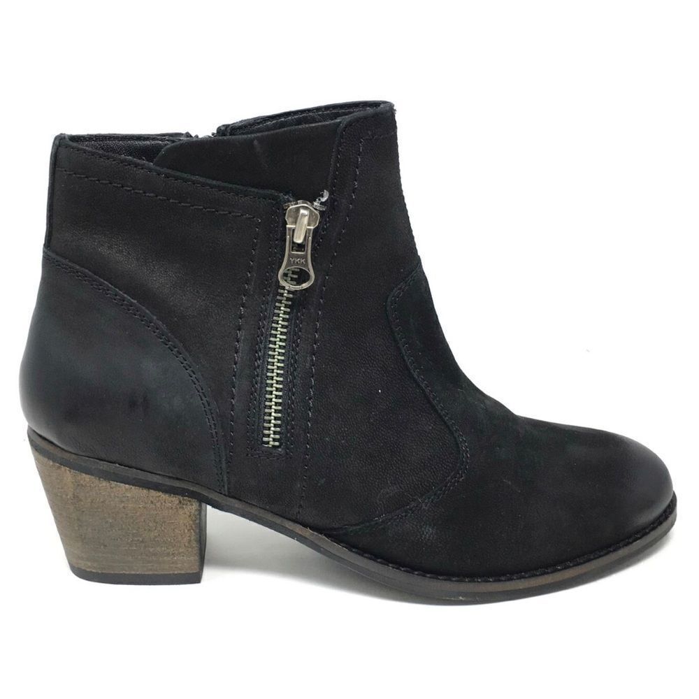 Earth Ralston Leather Bootie Size 8 A5‎